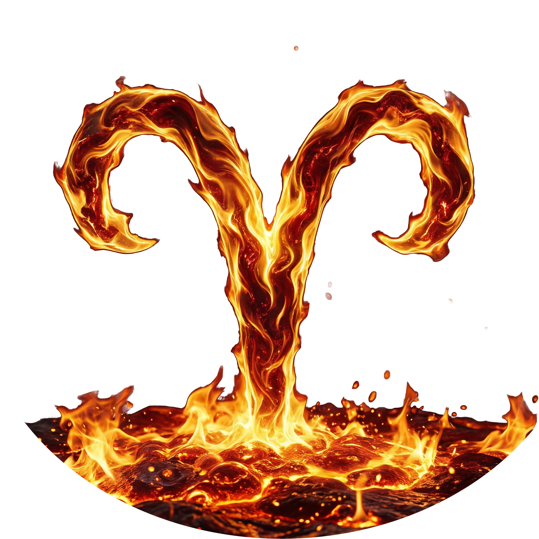Cardinal fire sign representing initiative Aries