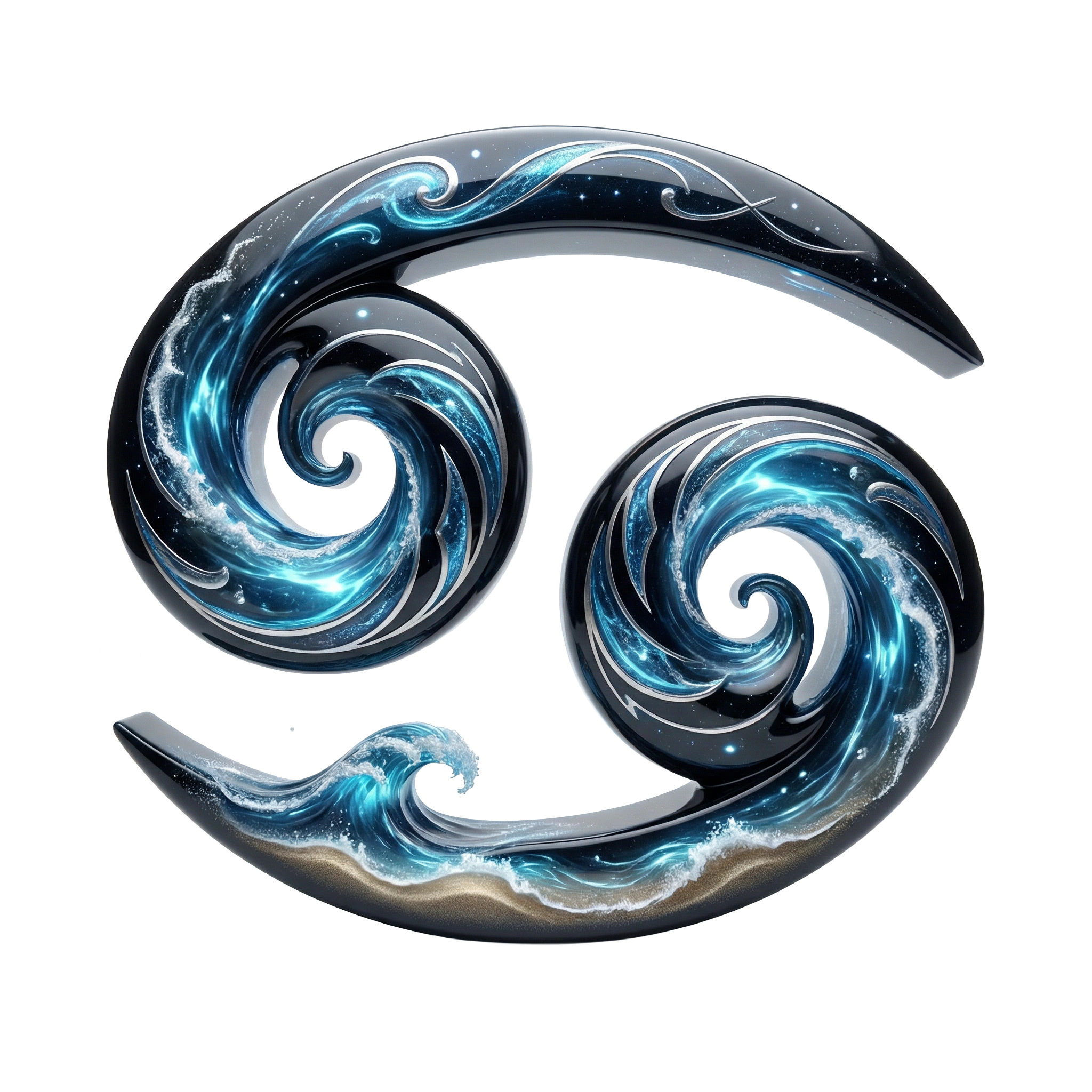 Cardinal water sign representing emotion Cancer